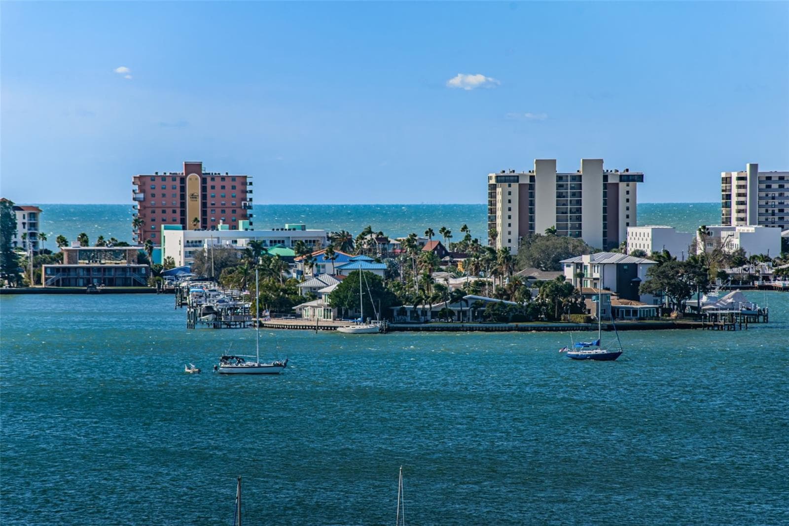 View from the living room - 4575 COVE CIR #1003, ST PETERSBURG