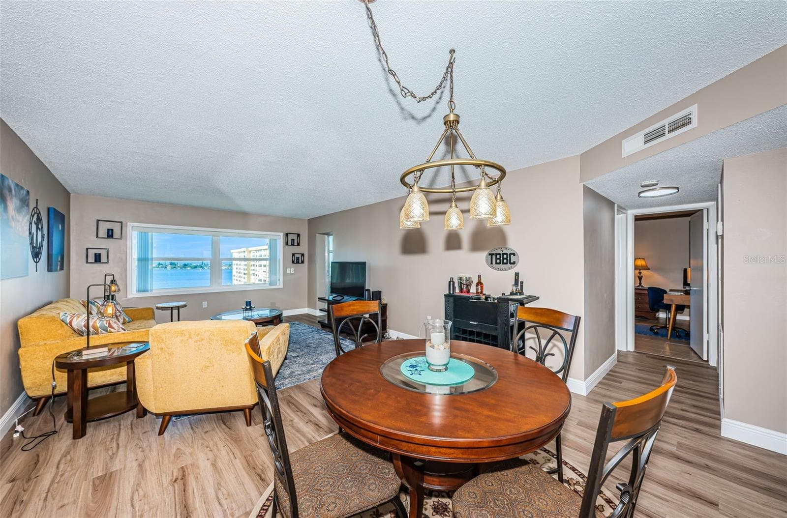 Living / Dining area - 4575 COVE CIR #1003, ST PETERSBURG