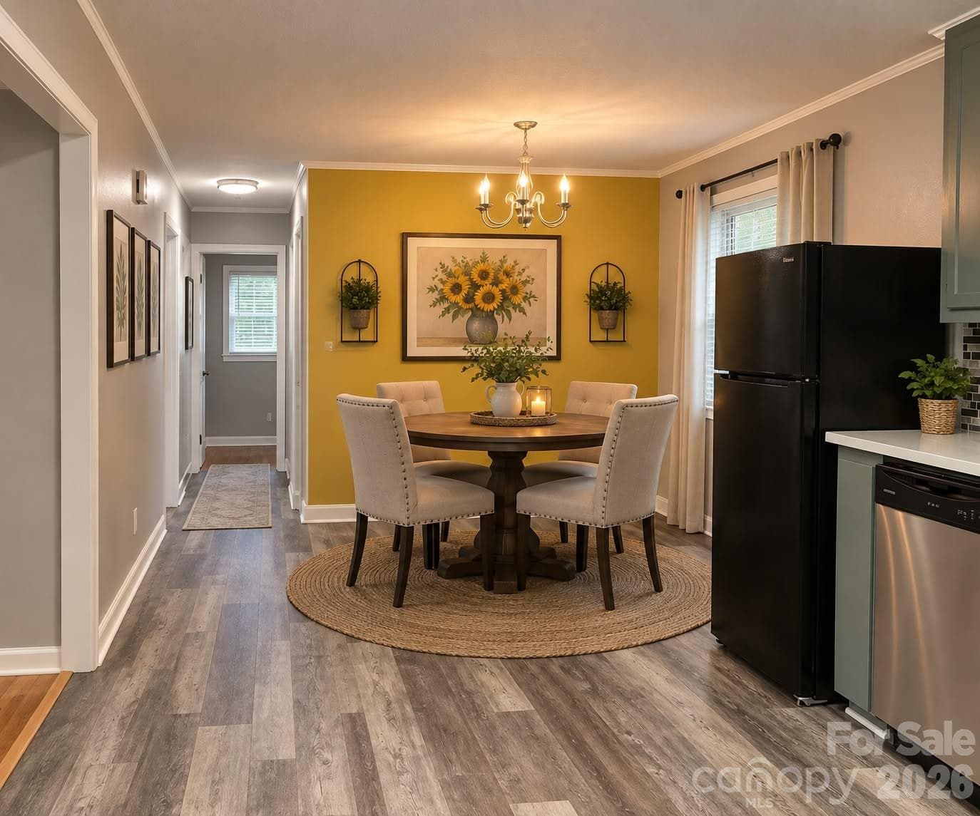 Kitchen Virtual Staged - Gastonia
