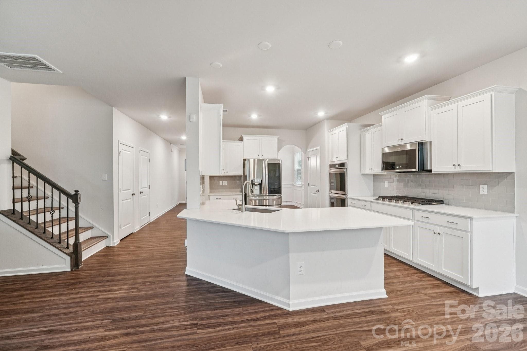 Kitchen - 299 Hamptons Cove Road, Troutman