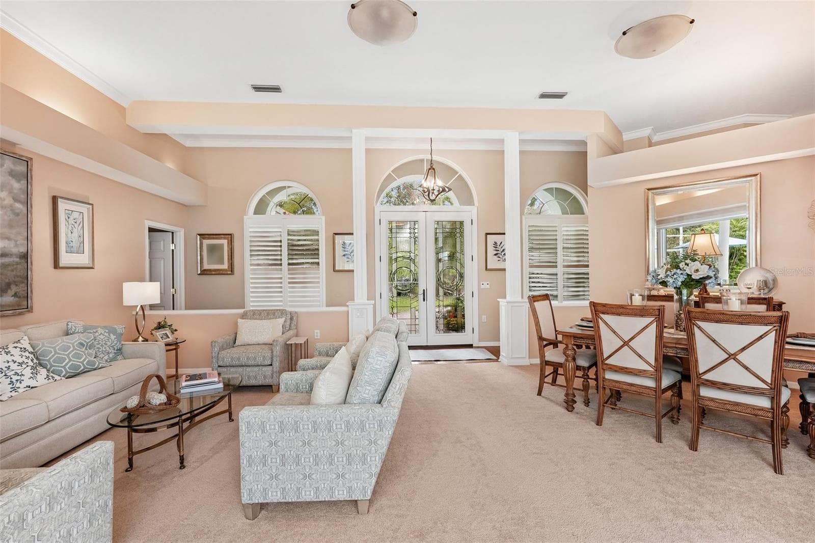 Formal dining and living areas - 444 FIELDSTONE DR, VENICE