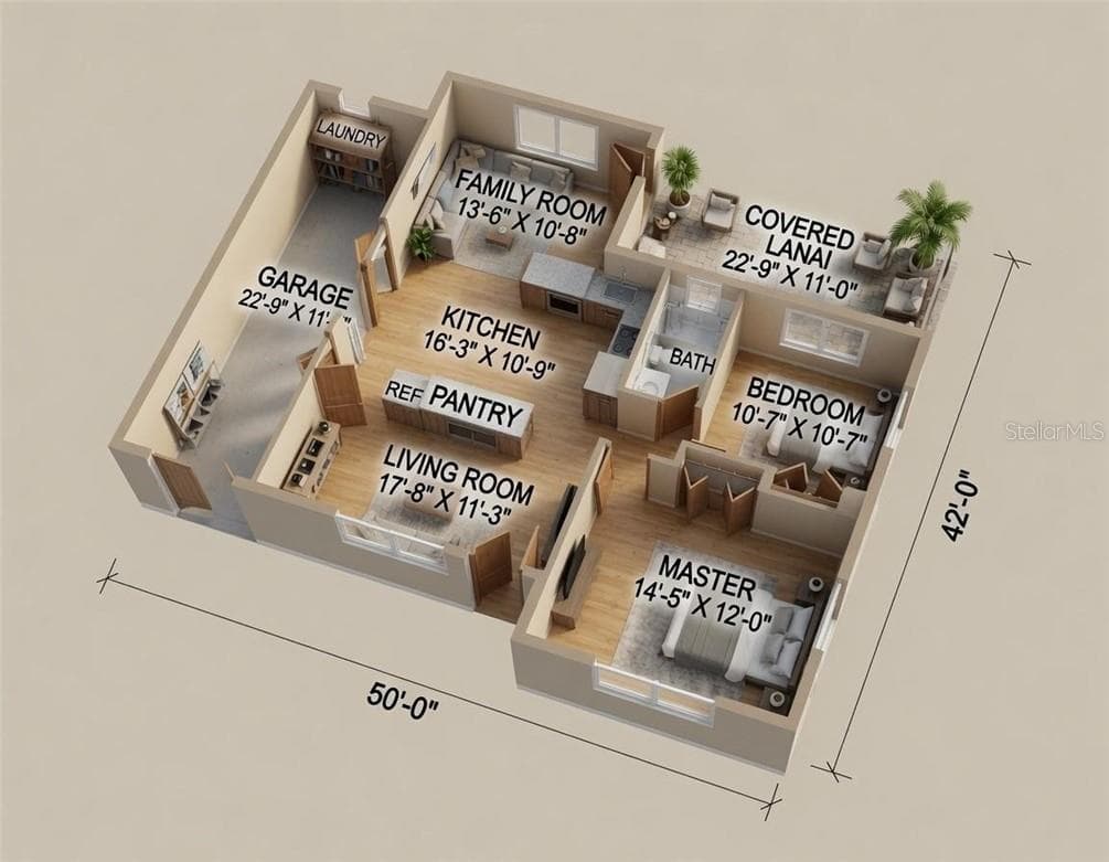 Single Family Residence at 1650 Bold LN, HOLIDAY FL 34691, photo 51 of 53