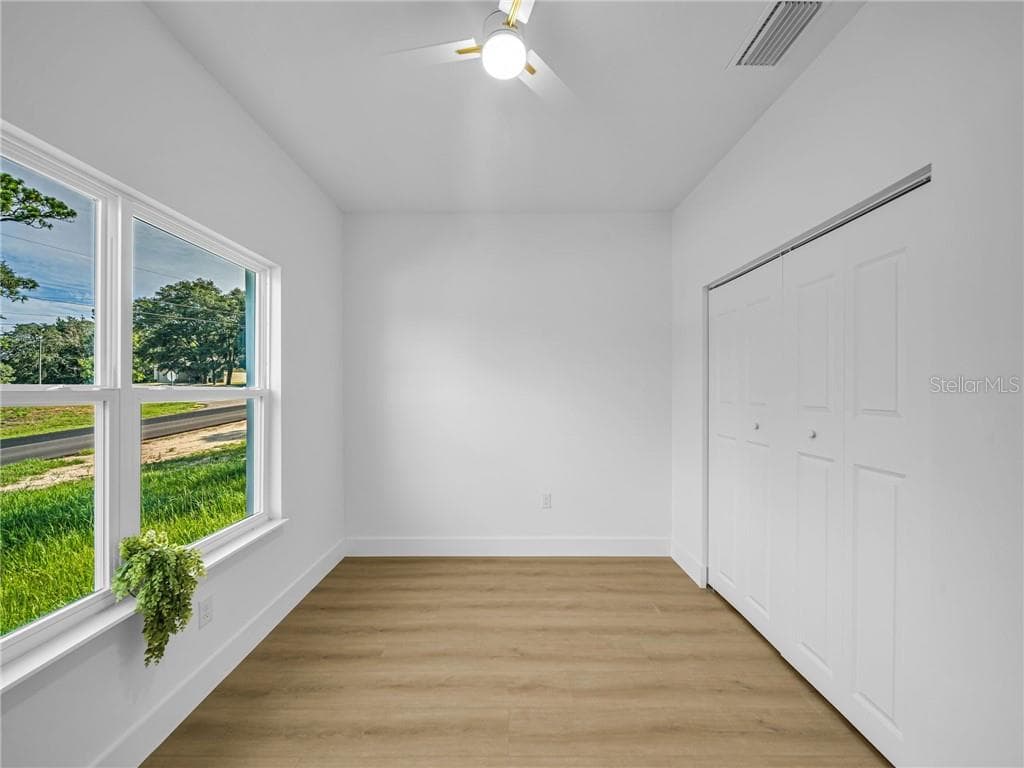 Bedroom 1 with Natural Light and Closet Space - 6664 N Bedstrow BLVD, CITRUSSPRINGS FL 34434, Citrus Springs