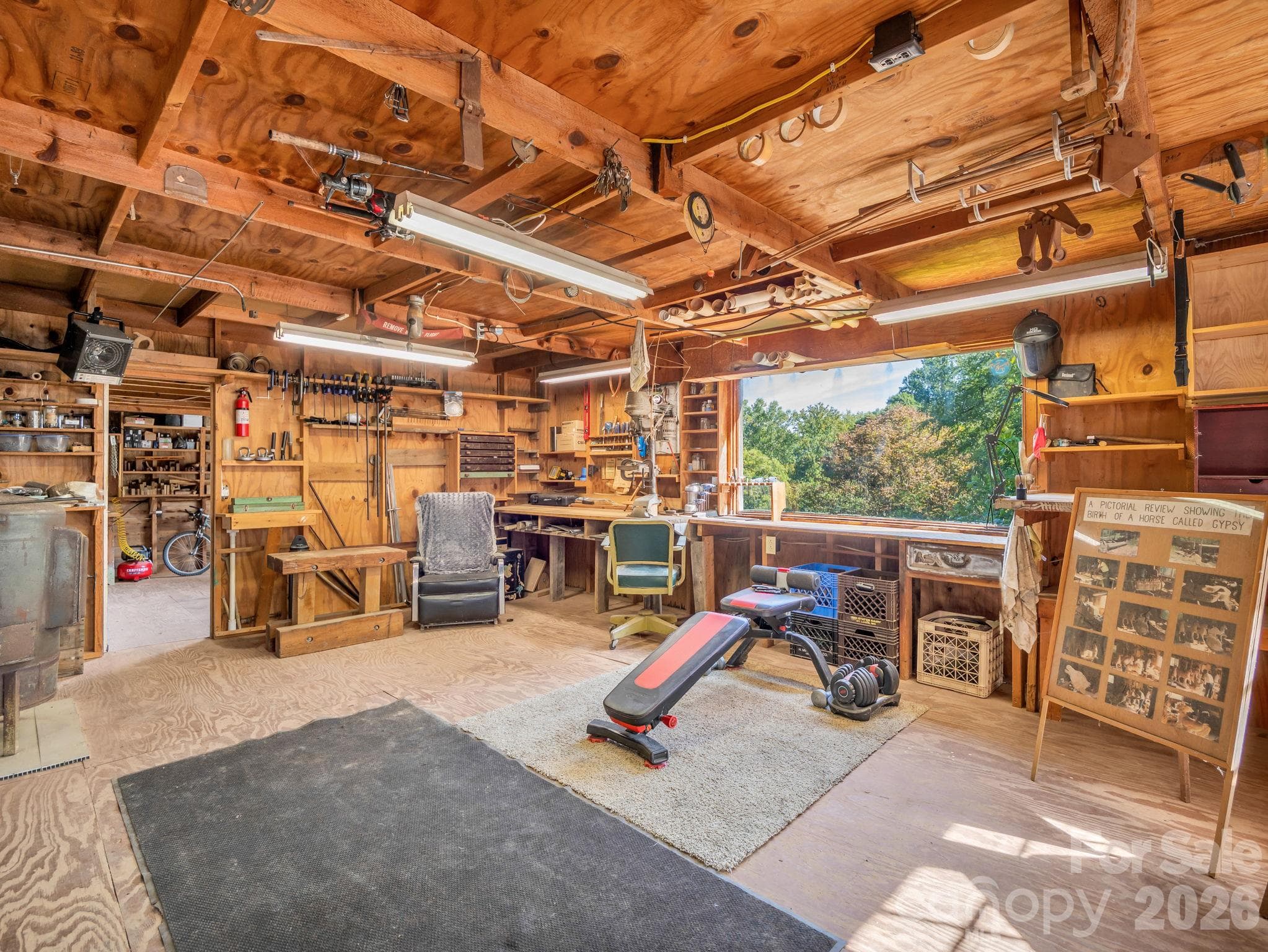 Barn #1 - Wood shop - 765 Hawk Ridge Lane, Marshall
