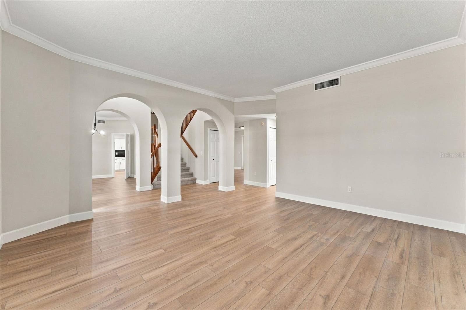 Formal living room is spacious and could serve multiple purposes - 10102 VISTA POINTE DR, TAMPA