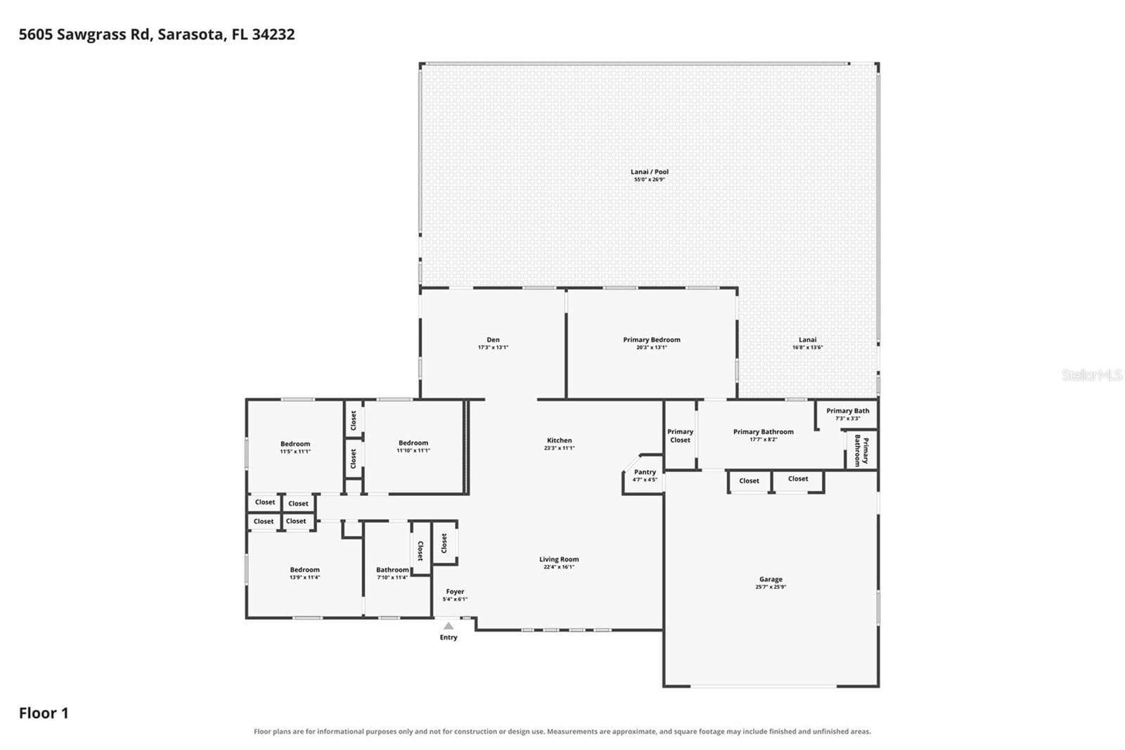 Single Family Residence at 5605 SAWGRASS RD, SARASOTA, photo 40 of 57