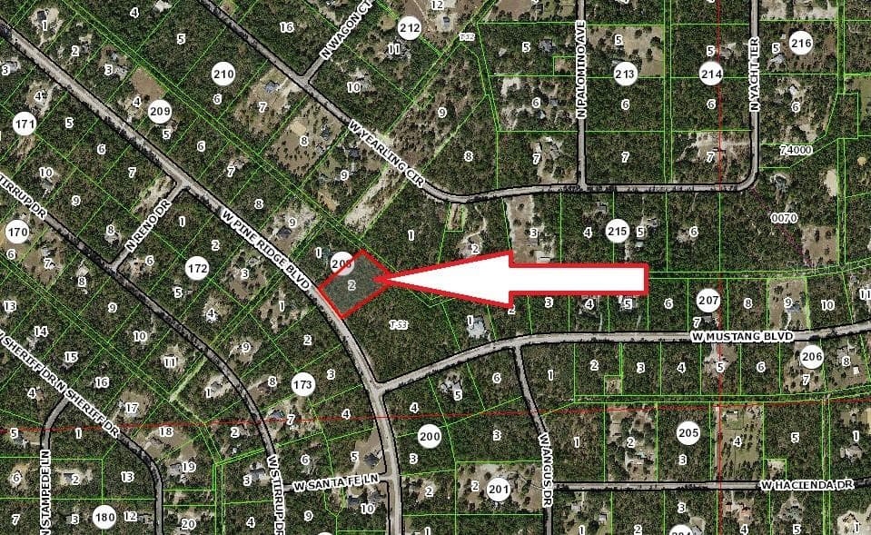 Land at 6328 W Pine Ridge Boulevard, Beverly Hills FL 34465, photo 2 of 14