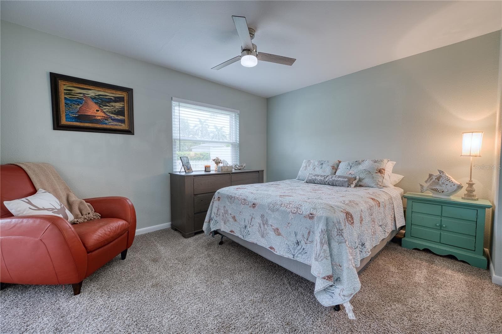 2nd Bedroom with Slider Doors out to the Back Lanai - 6316 5TH AVE NW, BRADENTON