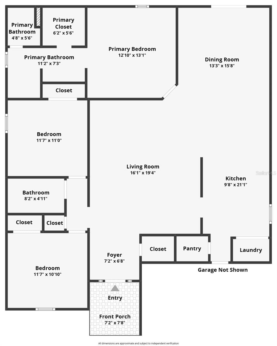 Floor plan - 1620 CORNER MEADOW CIR, ORLANDO