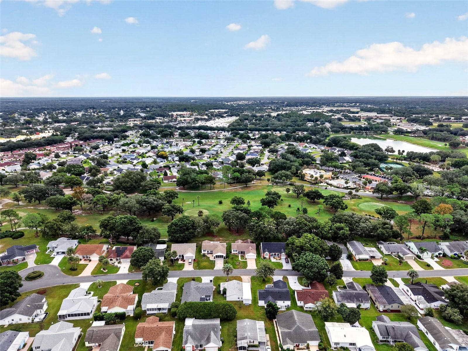Aerial Area View - 1124 DEL TORO DR, LADY LAKE
