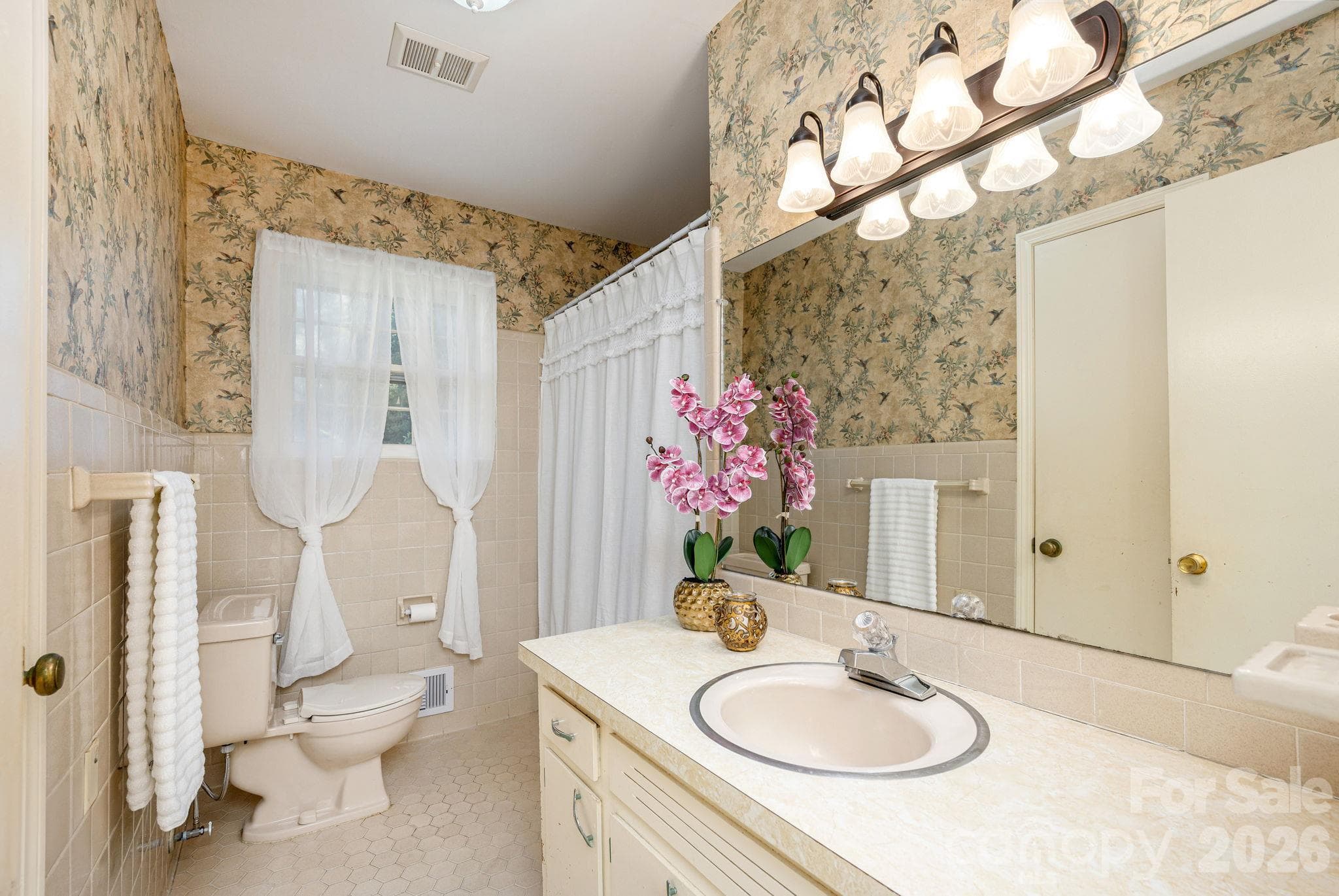 Guest bath - 224 Lyndale Road, Hendersonville