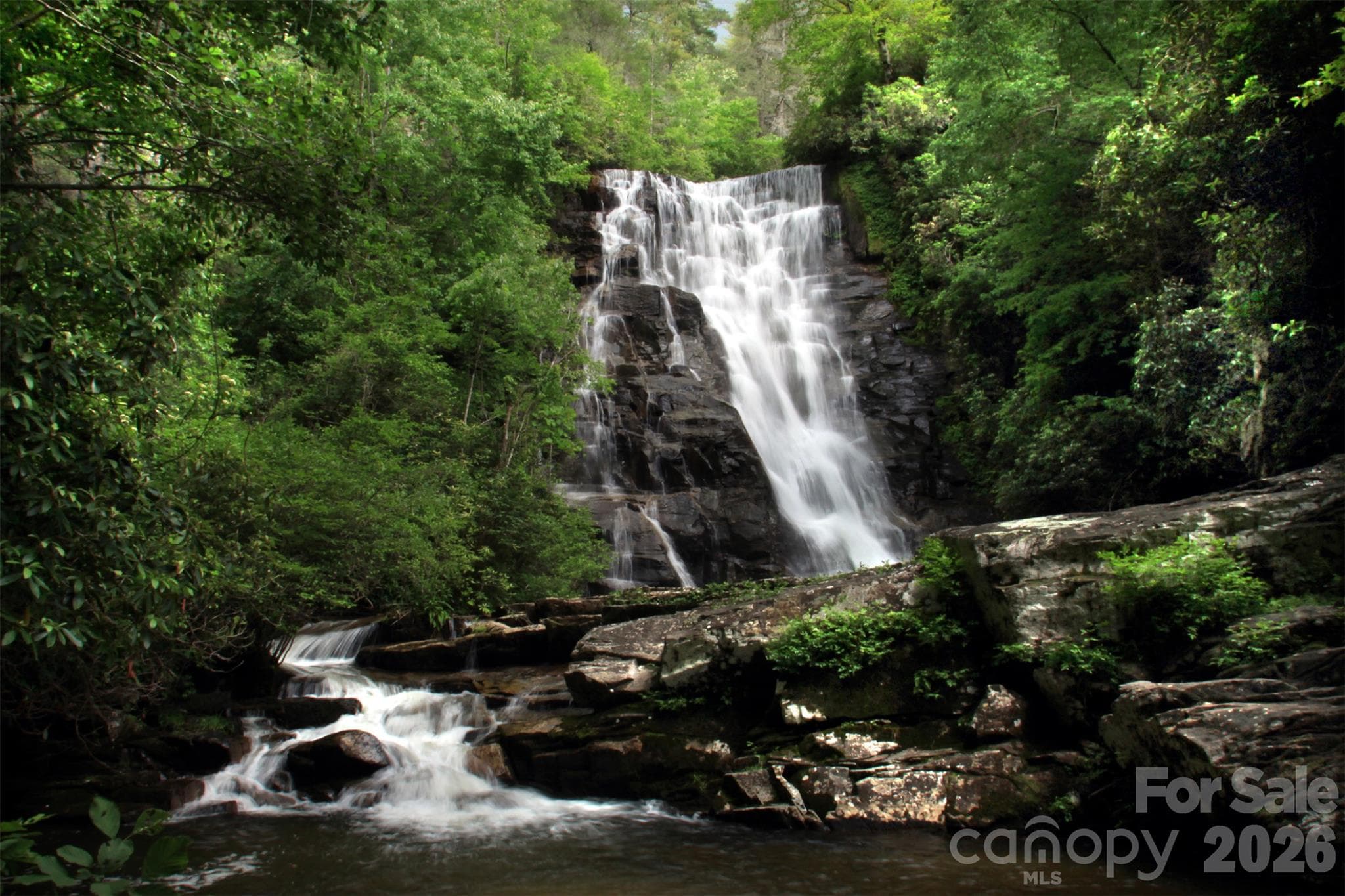 Rock Creek Falls a short hike away - Lot 25 Round Mountain Road, Brevard