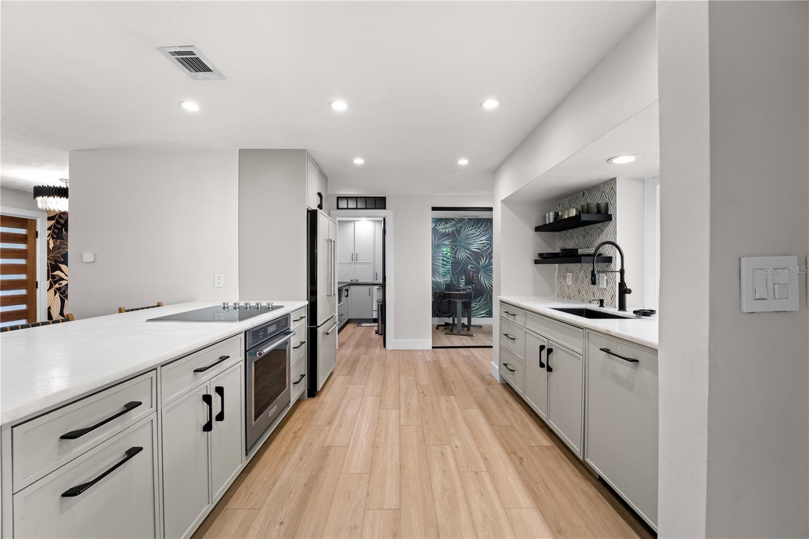 Kitchen View Towards Walk-In Pantry - 4785 BUTTERFLY PL NE, ST PETERSBURG