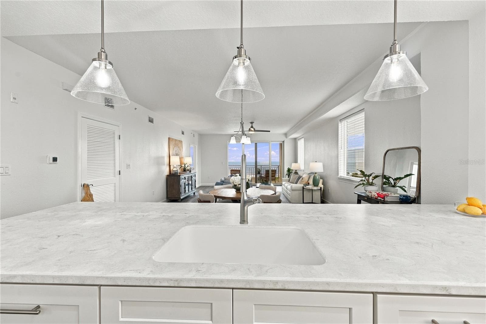 View of Ocean from Kitchen Area - 80 SURFVIEW DR #524, PALM COAST