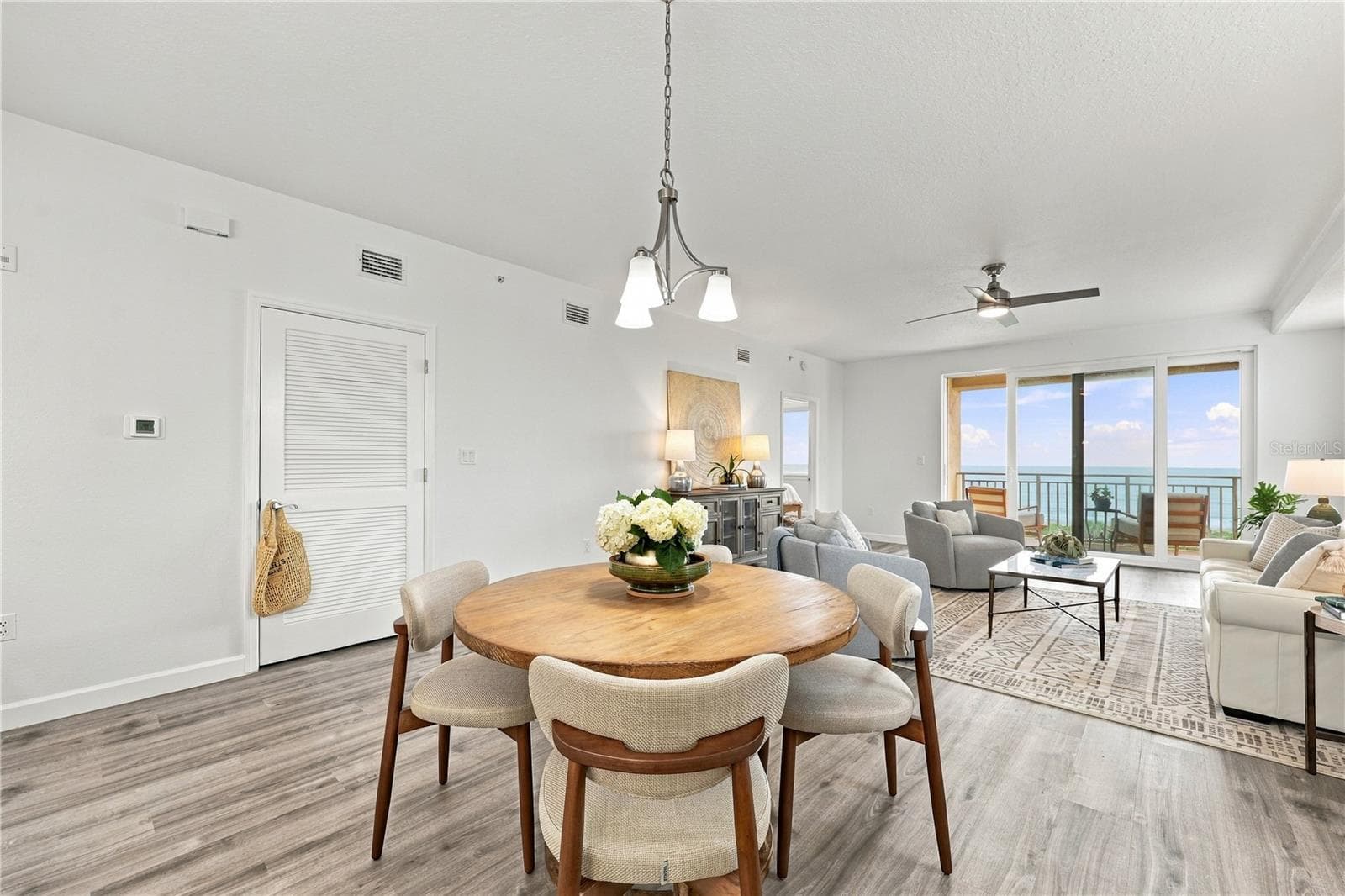Dining Area with Ocean View - 80 SURFVIEW DR #524, PALM COAST