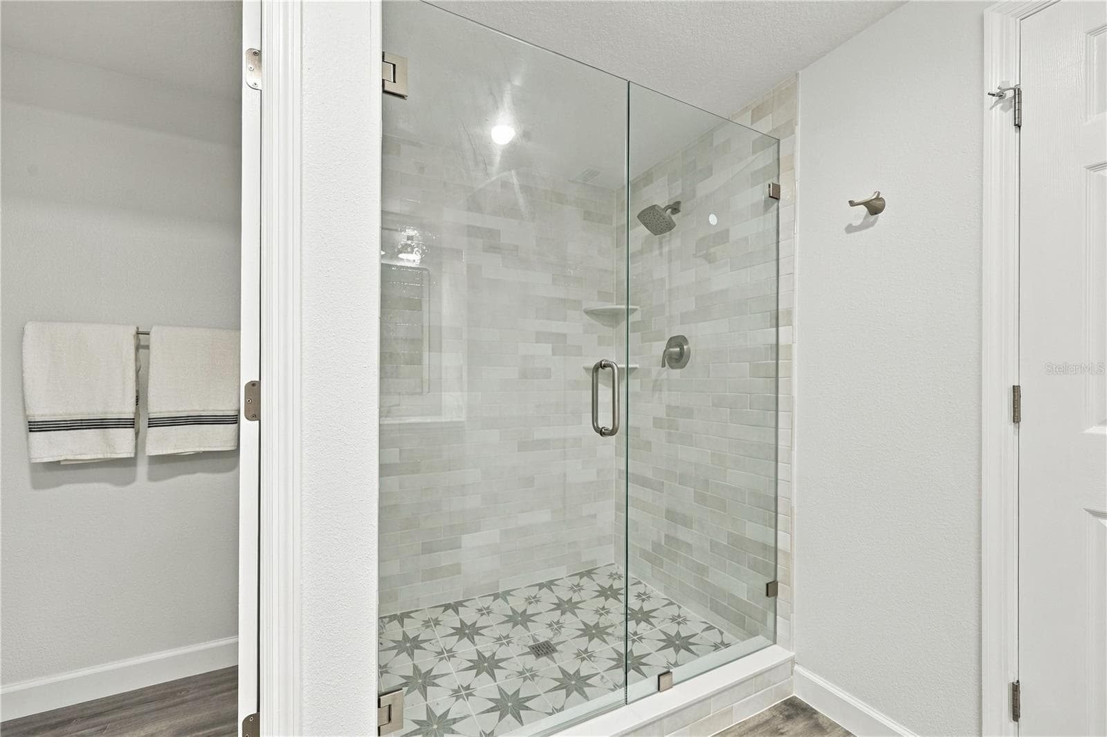 Shower and view of Water closet - 80 SURFVIEW DR #524, PALM COAST