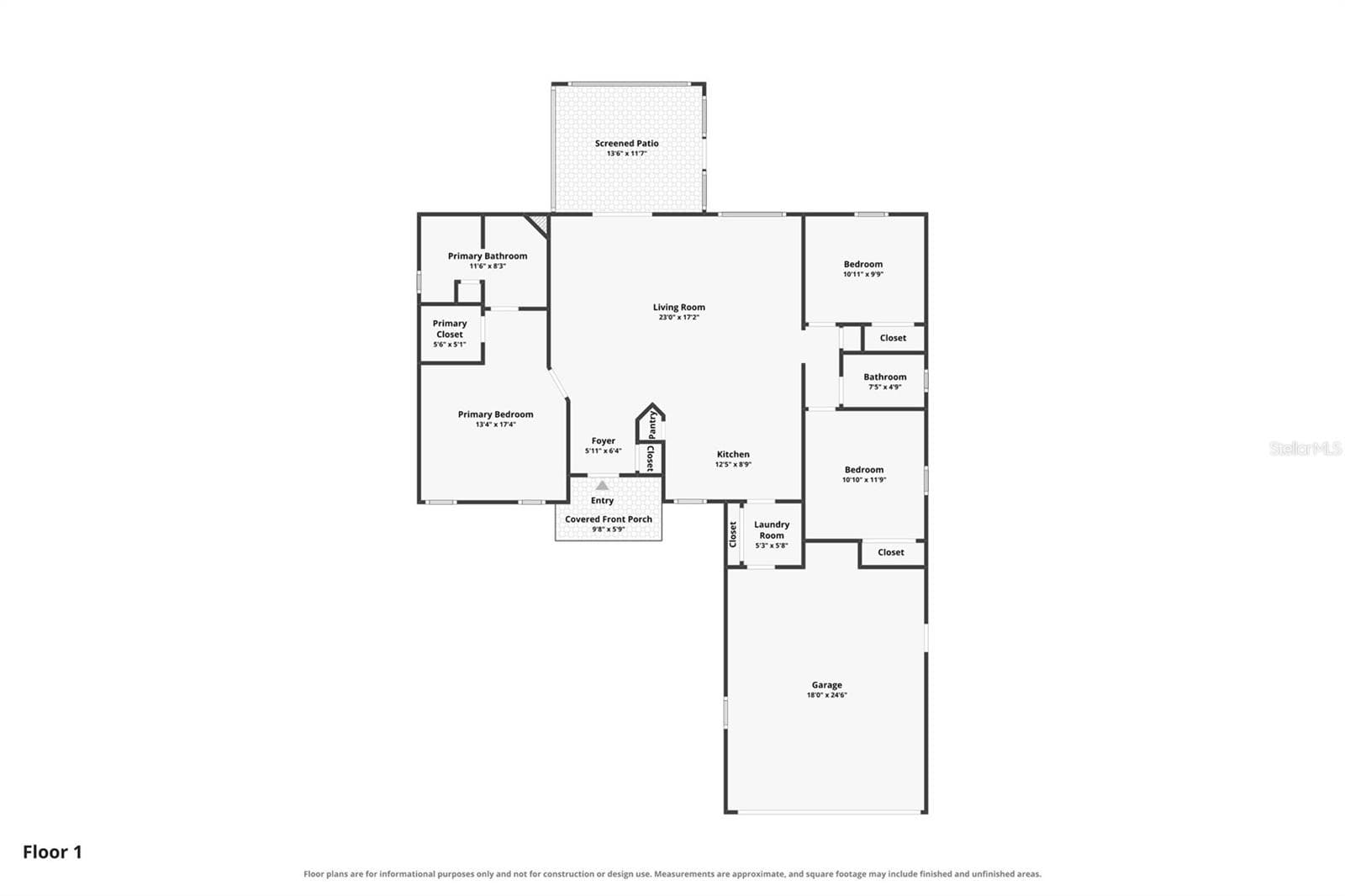 Floor Plan - 5045 NW 32ND PL, OCALA
