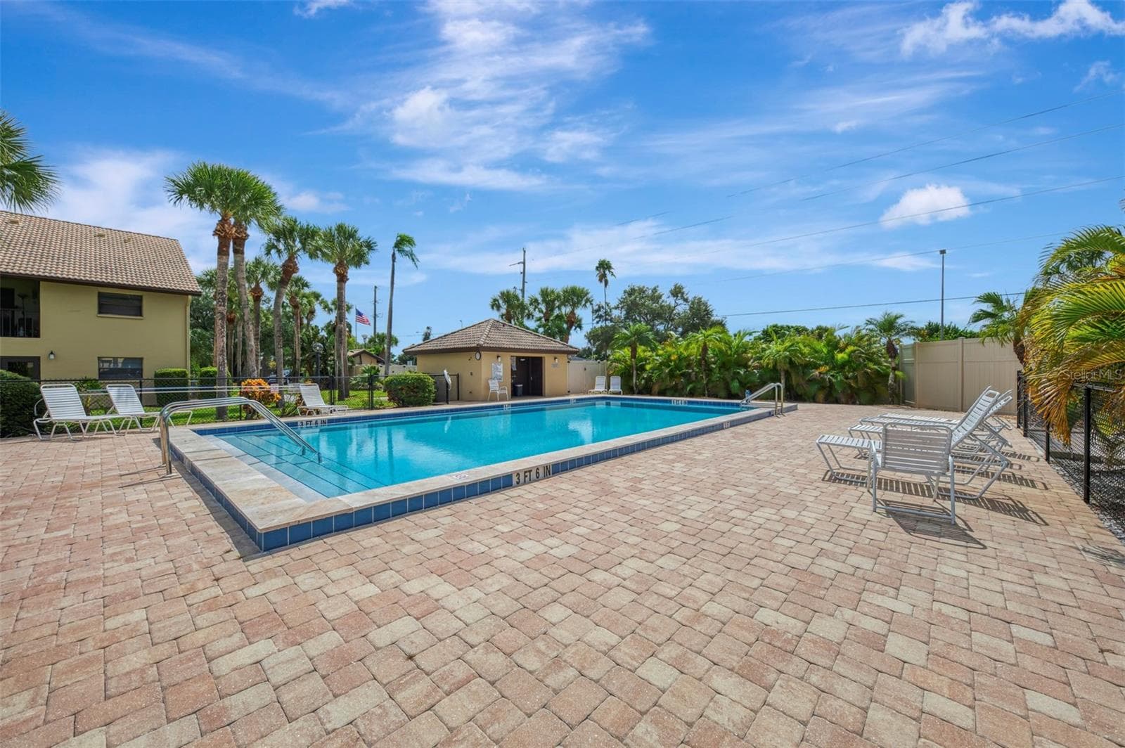 One of Three Community Heated Pools in Mission Lakes - 375 THREE LAKES LN #A, VENICE