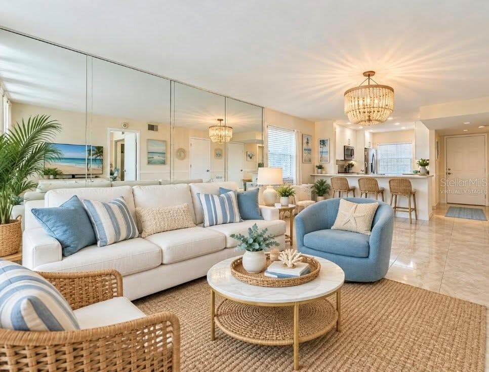 Virtually staged - 1805 MARINER DR #55, TARPON SPRINGS