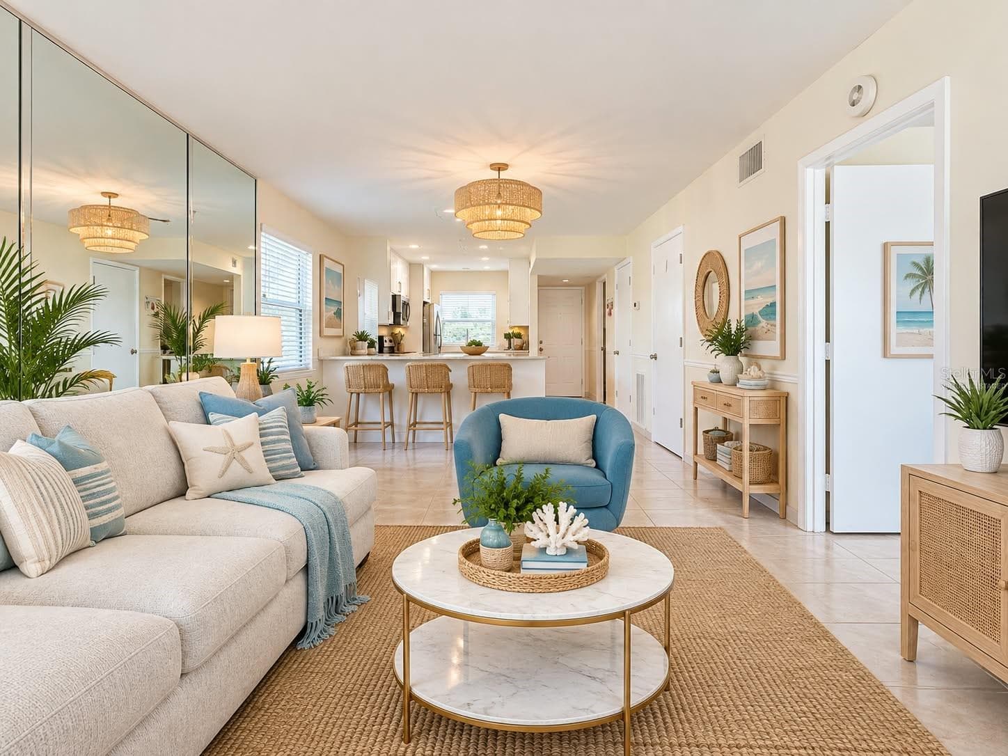 Virtually staged - 1805 MARINER DR #55, TARPON SPRINGS