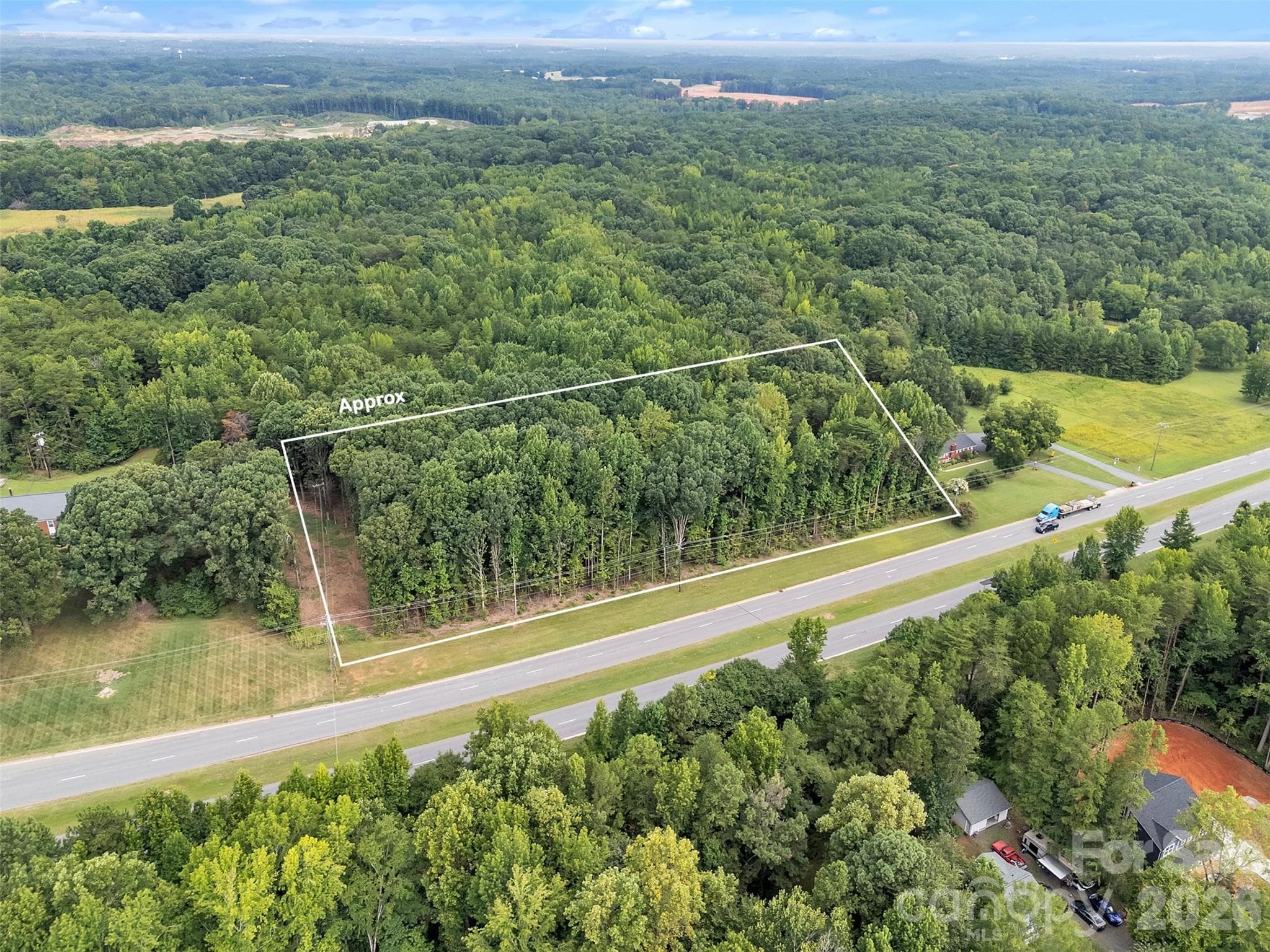 Acreage at 14535 Albemarle Road, Charlotte, photo 2 of 10