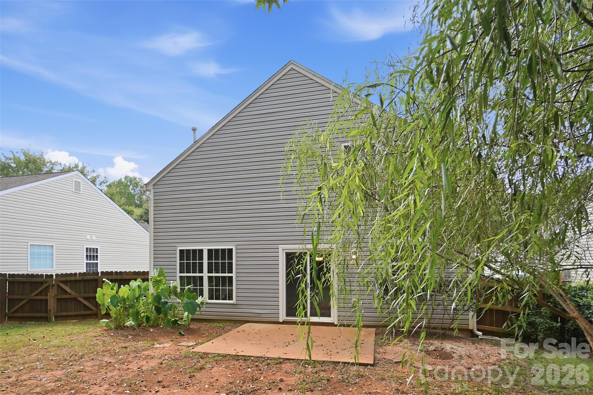 Rear exterior and patio - 1619 Eagle Lake Drive, Indian Land