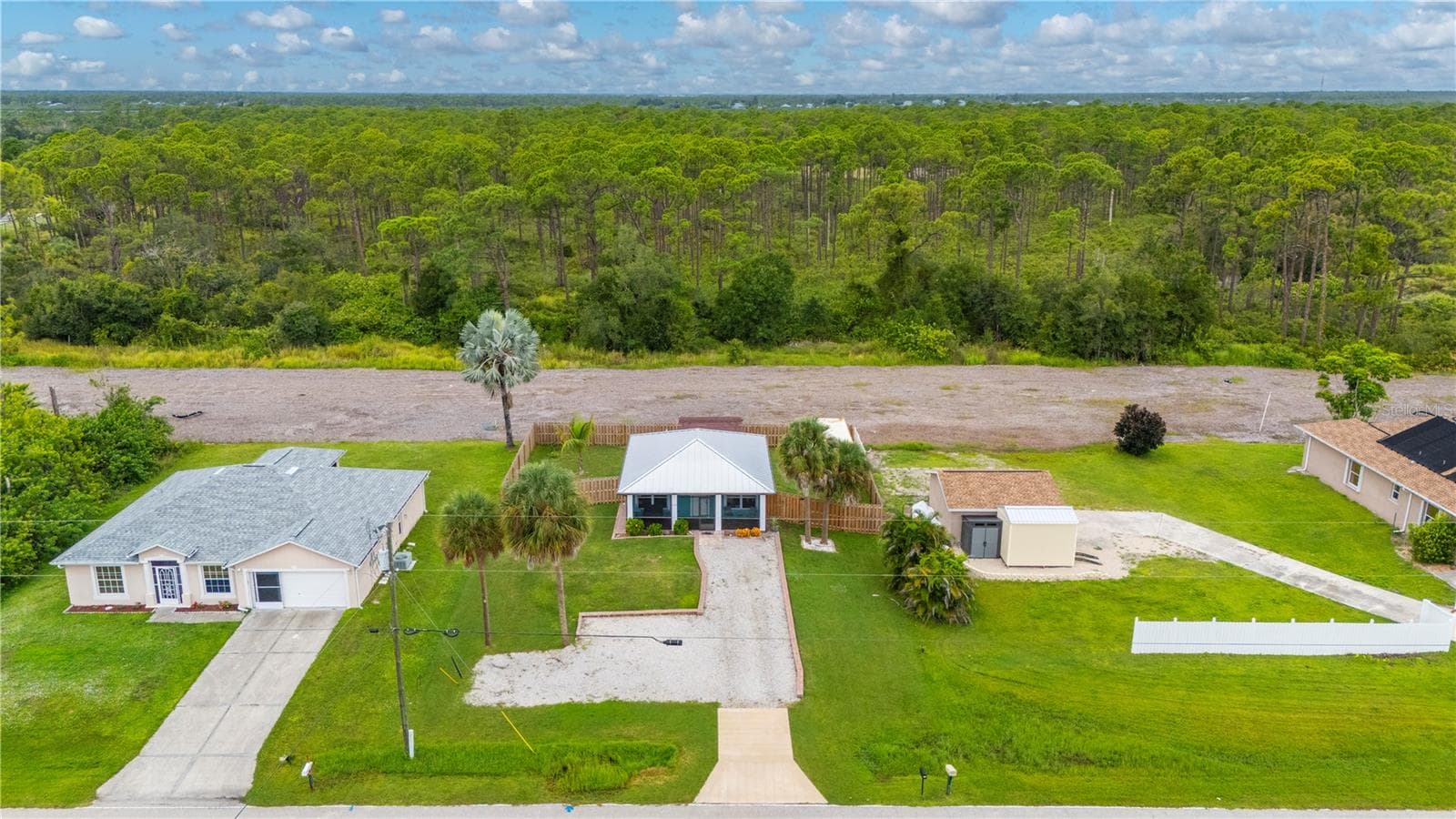 Natural preserve behind the home - 1027 CAMPBELL ST, PORT CHARLOTTE