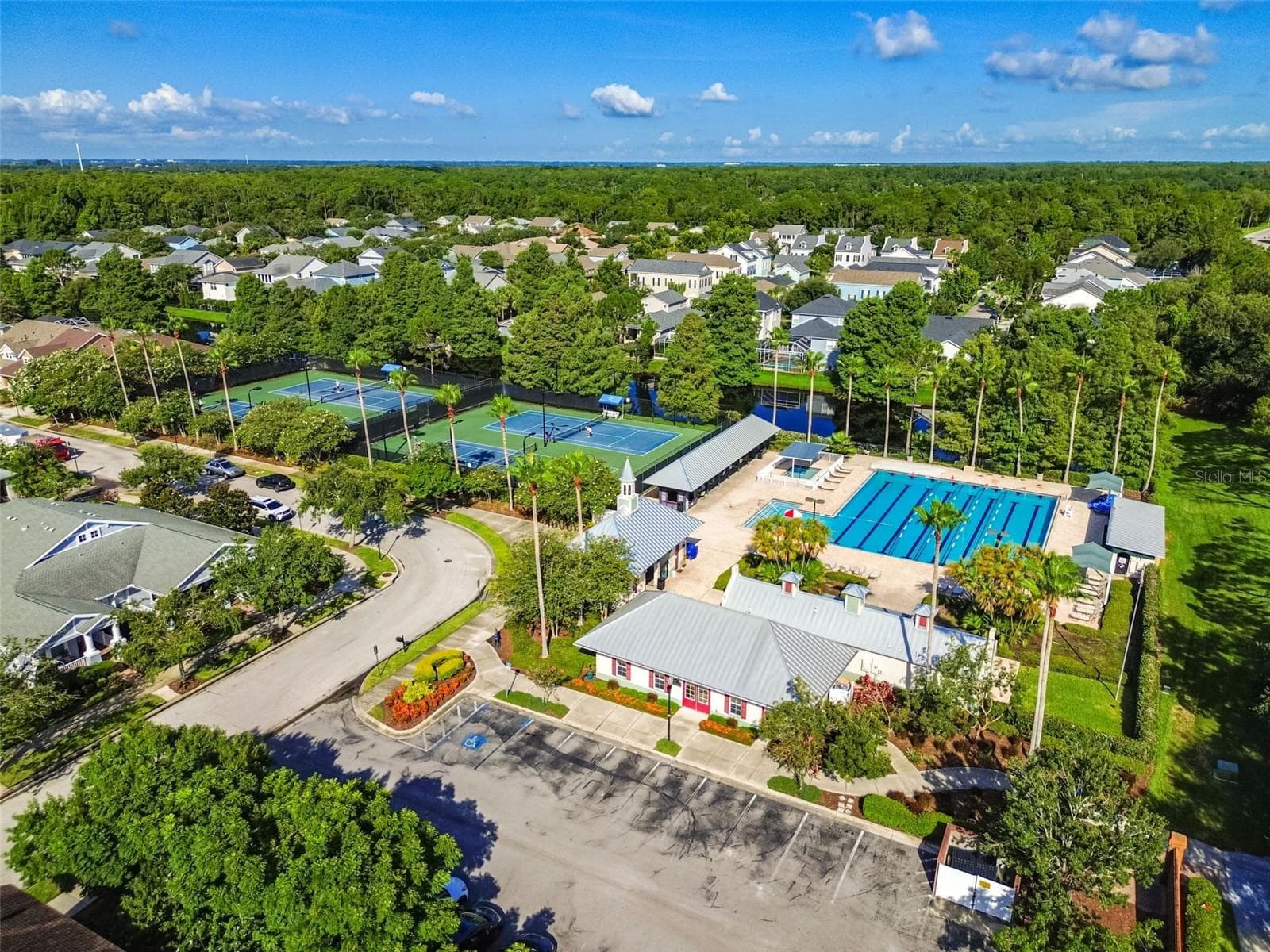 Community Tennis & Pickleball Courts - 9420 GEORGIAN PARK LN #108, TAMPA