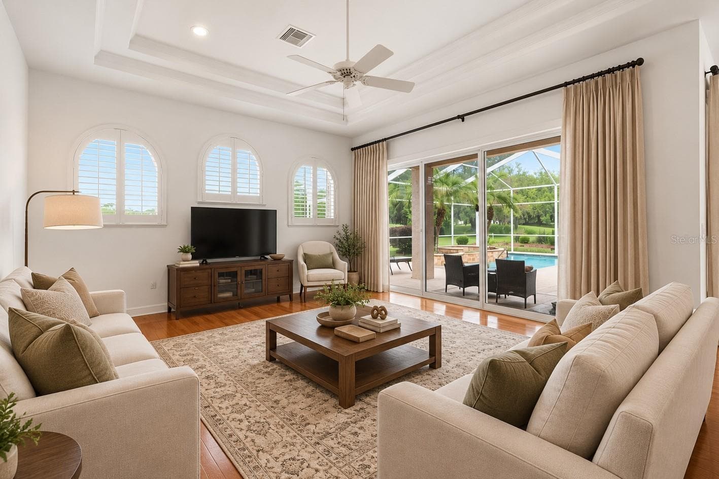 Family Room/Virtually Stage - 5021 CHAMPIONSHIP CUP LN, SPRING HILL