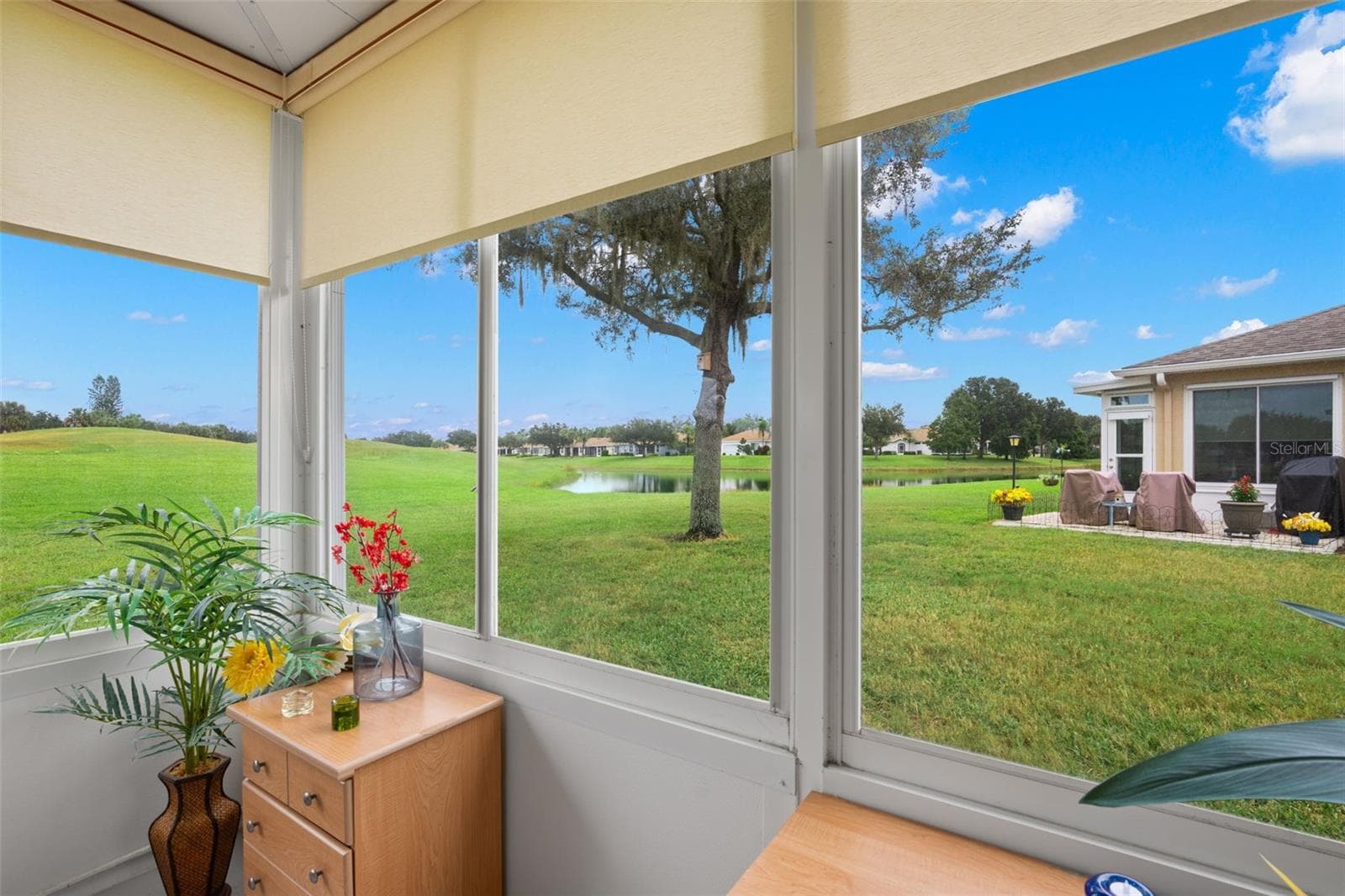 Florida Room View - 2057 INVERNESS GREENS DR, SUN CITY CENTER