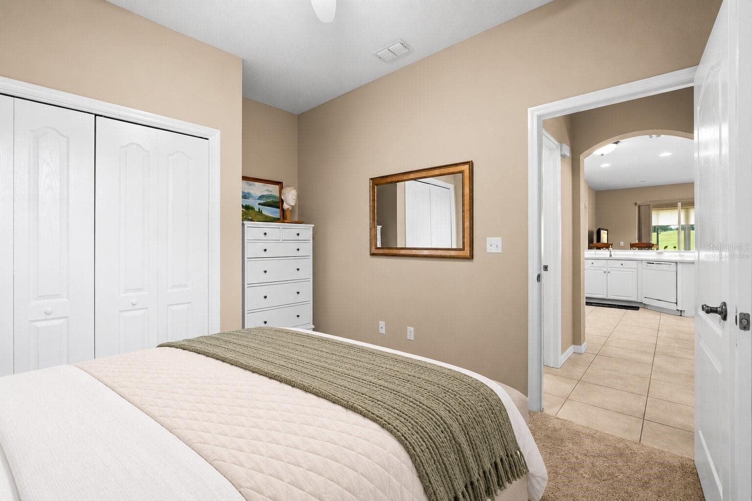 Virtually Staged - Second Bedroom - 2057 INVERNESS GREENS DR, SUN CITY CENTER