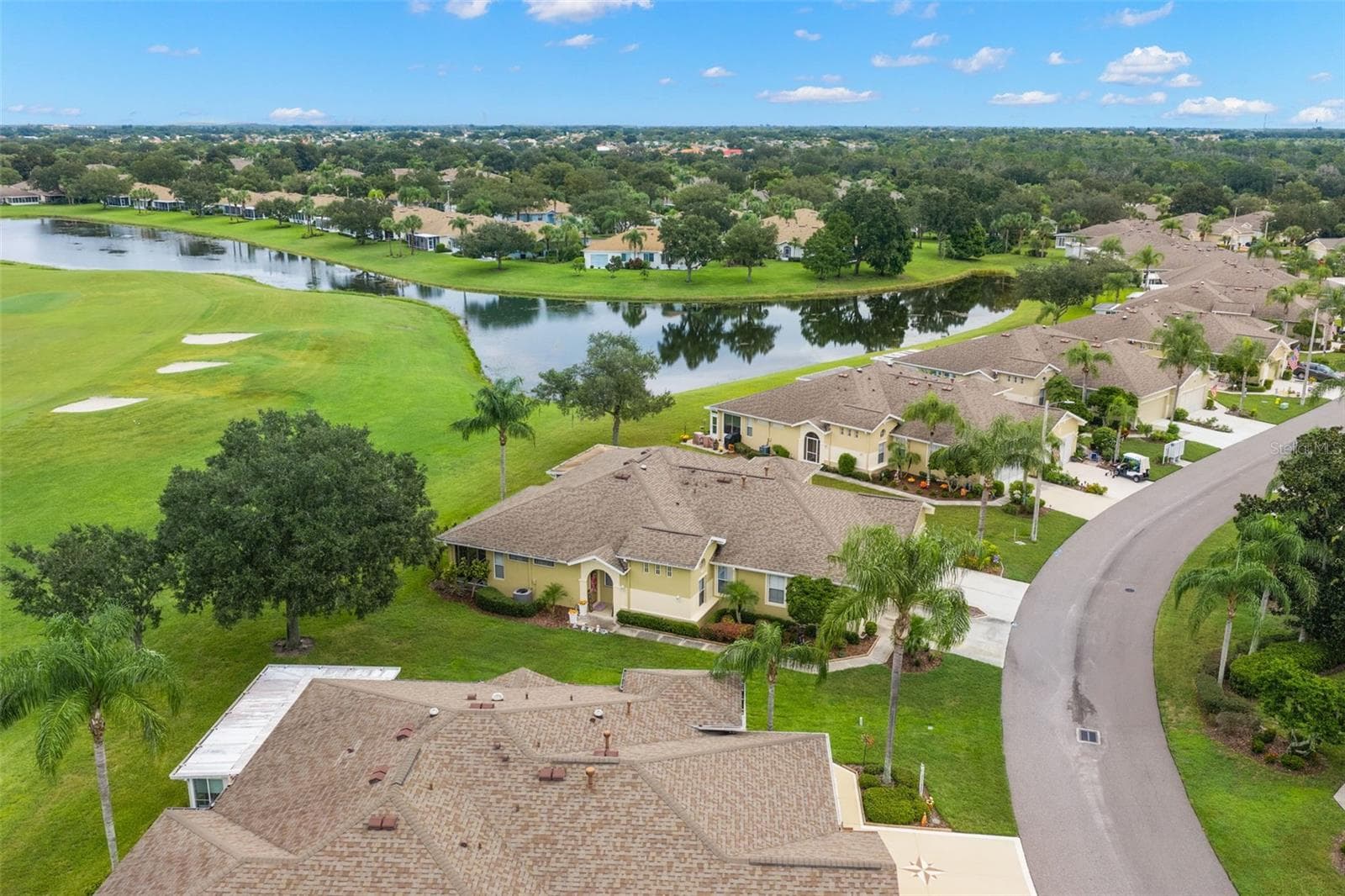 Aerial - 2057 INVERNESS GREENS DR, SUN CITY CENTER