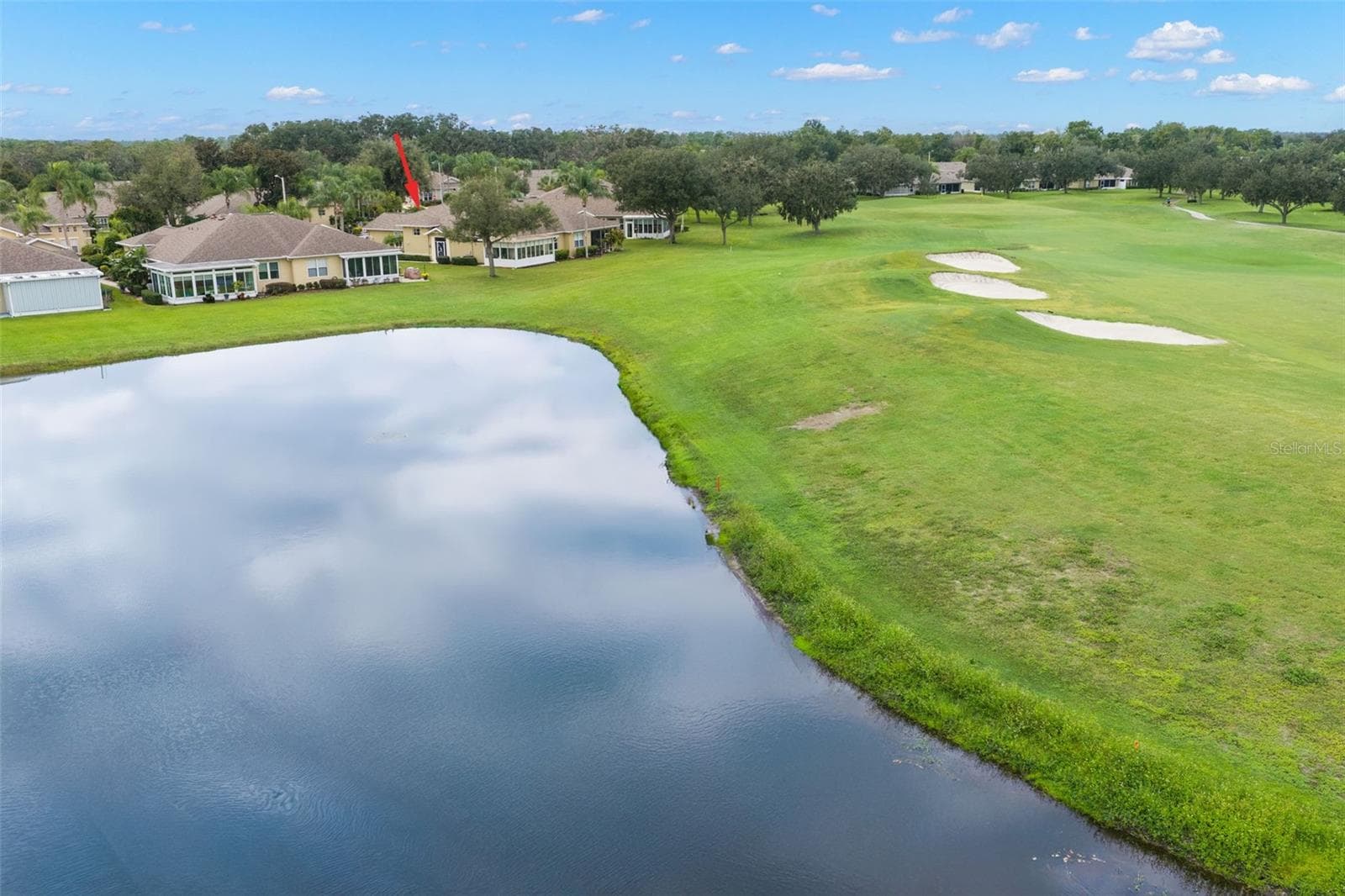 Aerial - 2057 INVERNESS GREENS DR, SUN CITY CENTER
