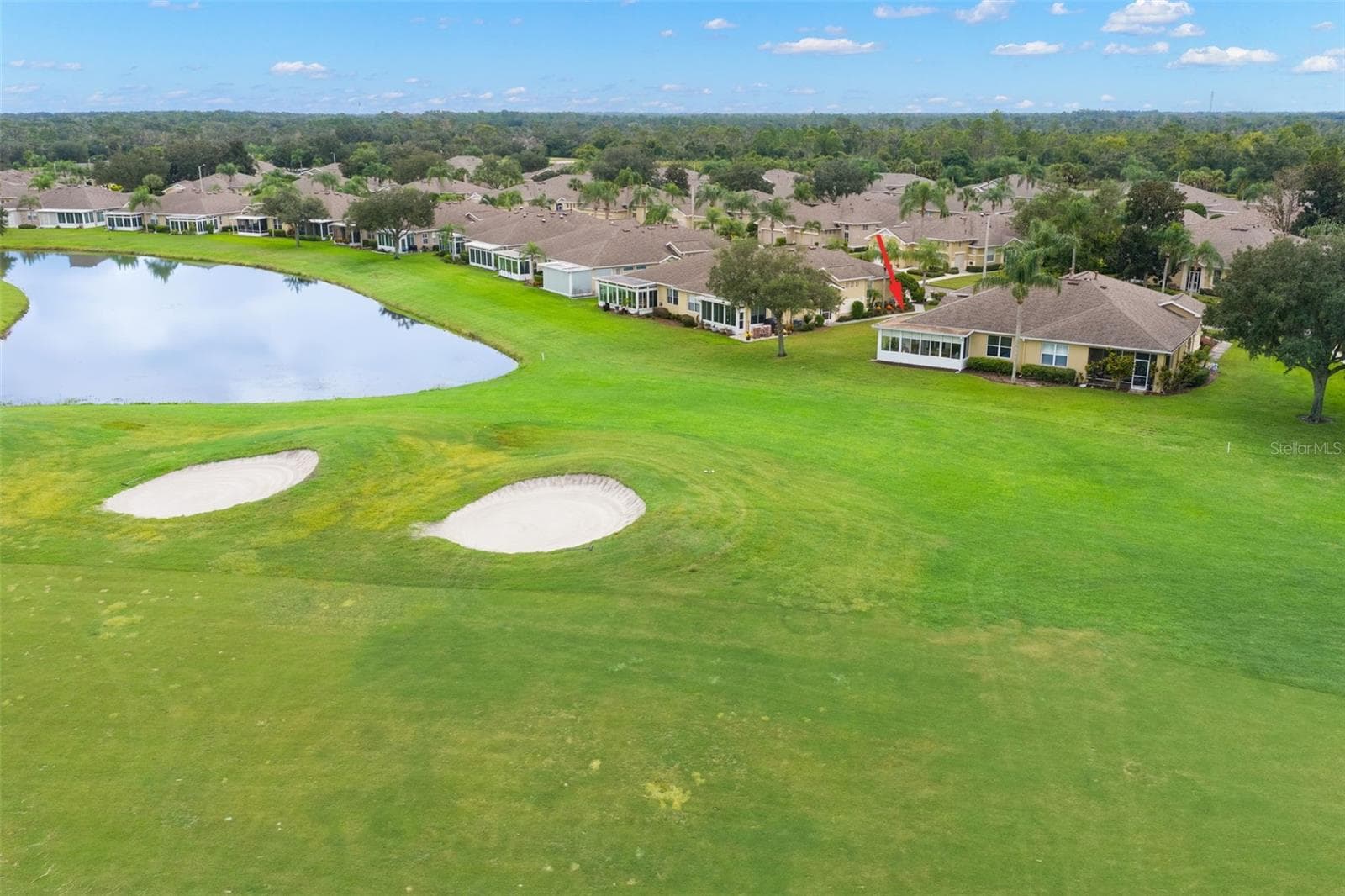 Aerial - 2057 INVERNESS GREENS DR, SUN CITY CENTER