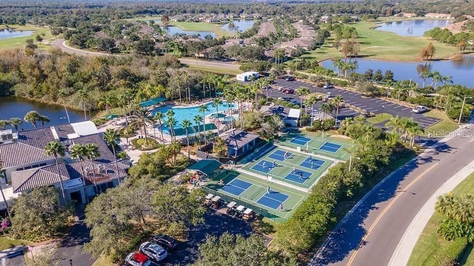 South Clubhouse Aerial - 2057 INVERNESS GREENS DR, SUN CITY CENTER