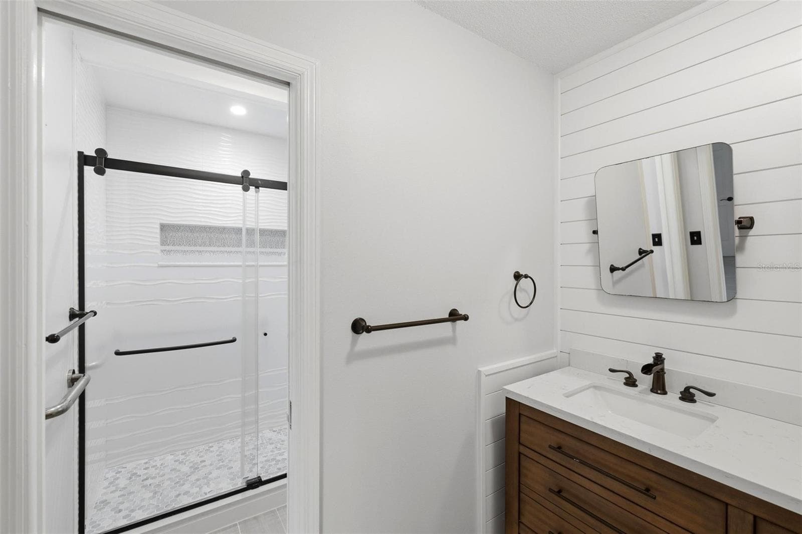 Separate room in primary bathroom for walk-in shower and toilet. - 4 ANTIGUA CIR #6, ENGLEWOOD