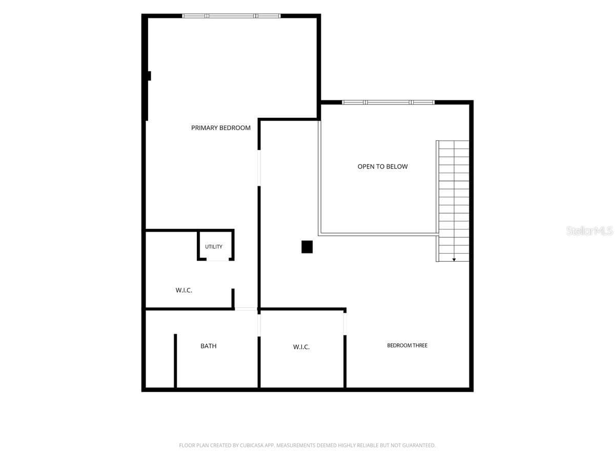 2nd level floorplan - 101 S 12TH ST #405, TAMPA
