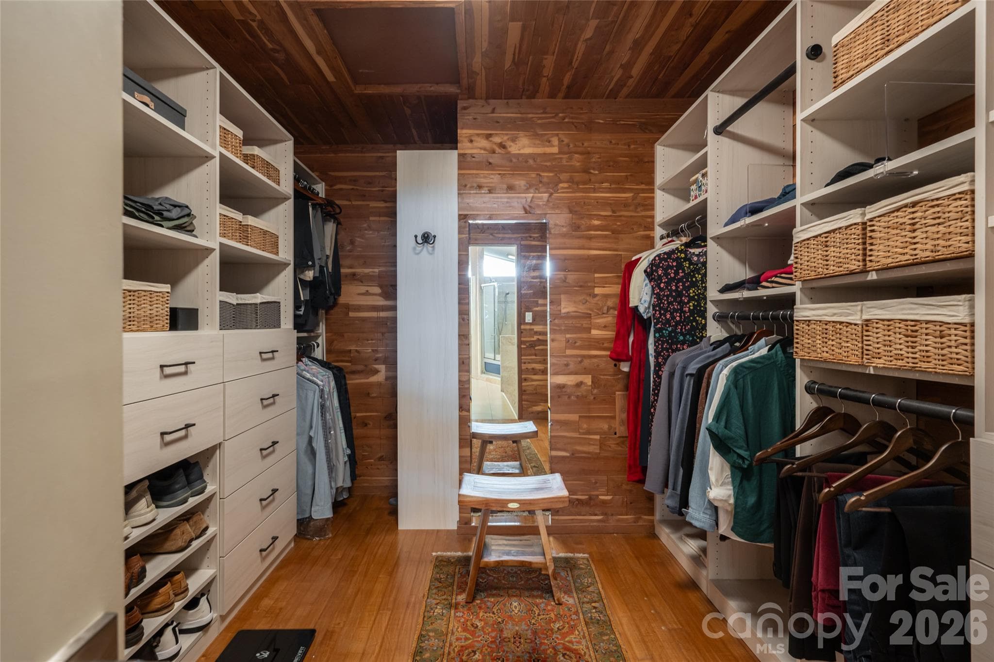 Primary closet - 92 Horizon Hill Road, Asheville