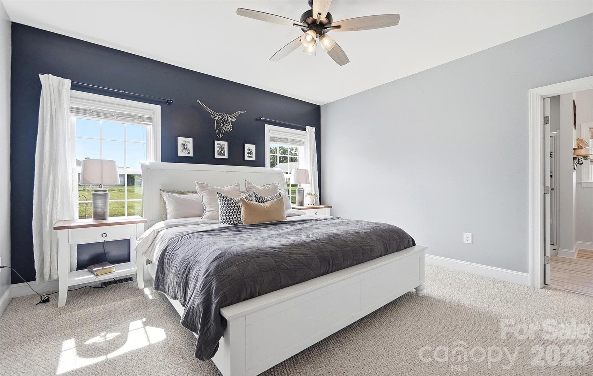 Primary Bedroom - 4004 Camden Oaks Lane, Monroe