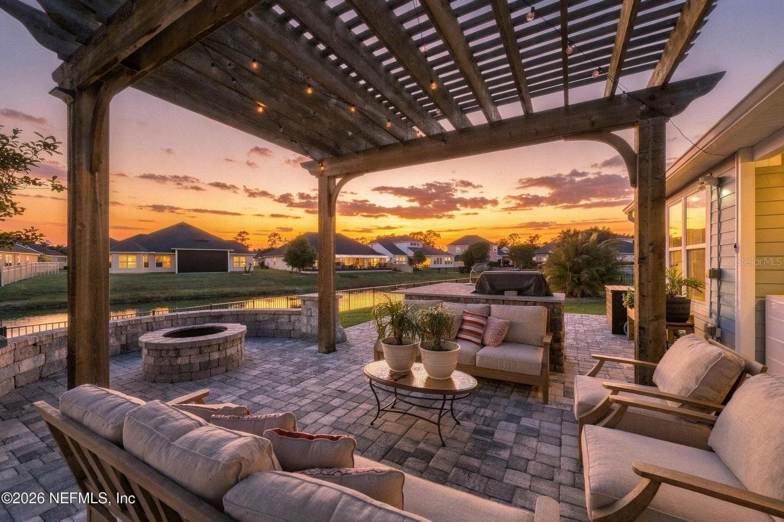 Backyard - 128 WINDWALKER DR, ST AUGUSTINE