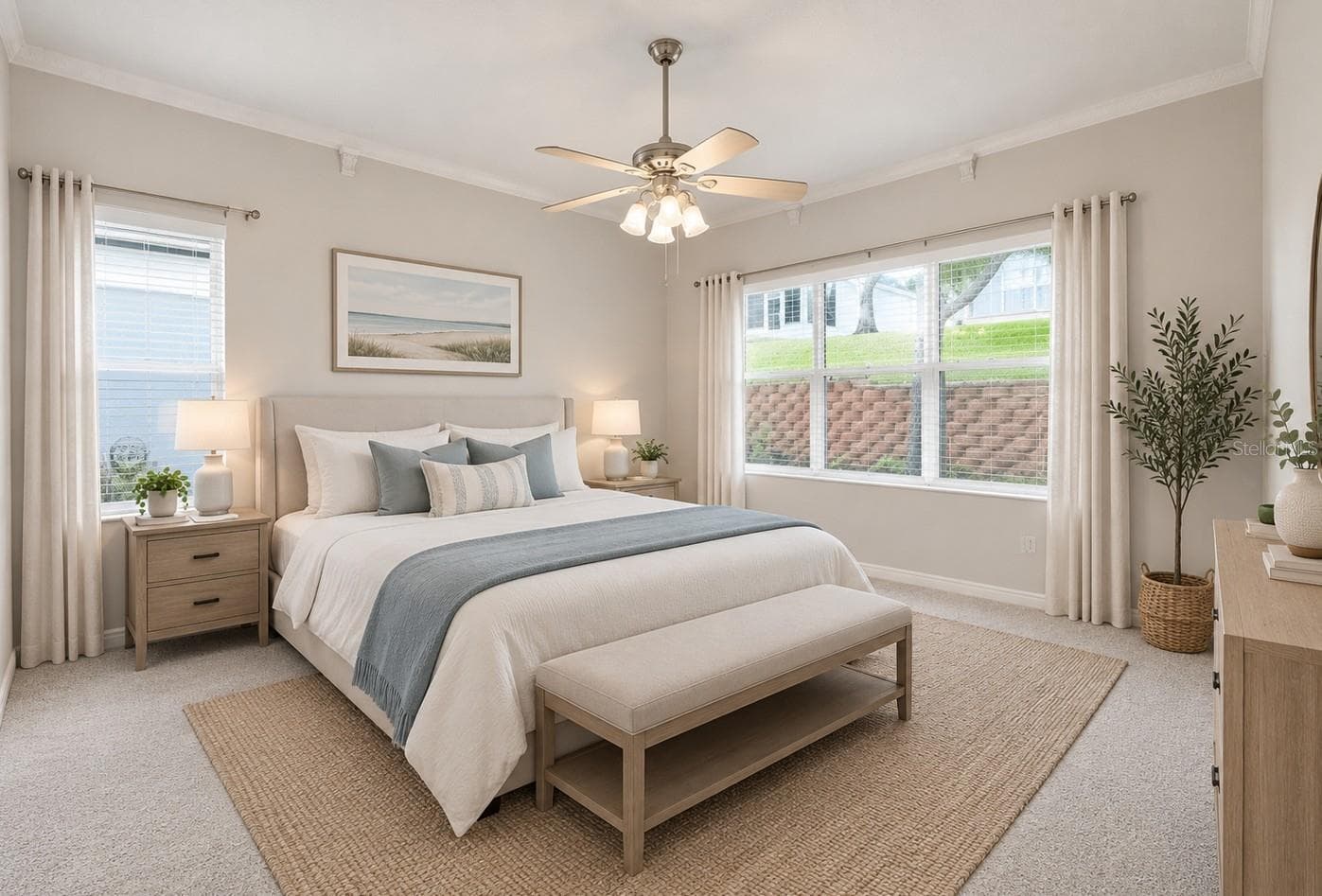 Primary Bedroom/ Virtually Stage - 794 WOLF CREEK ST, CLERMONT