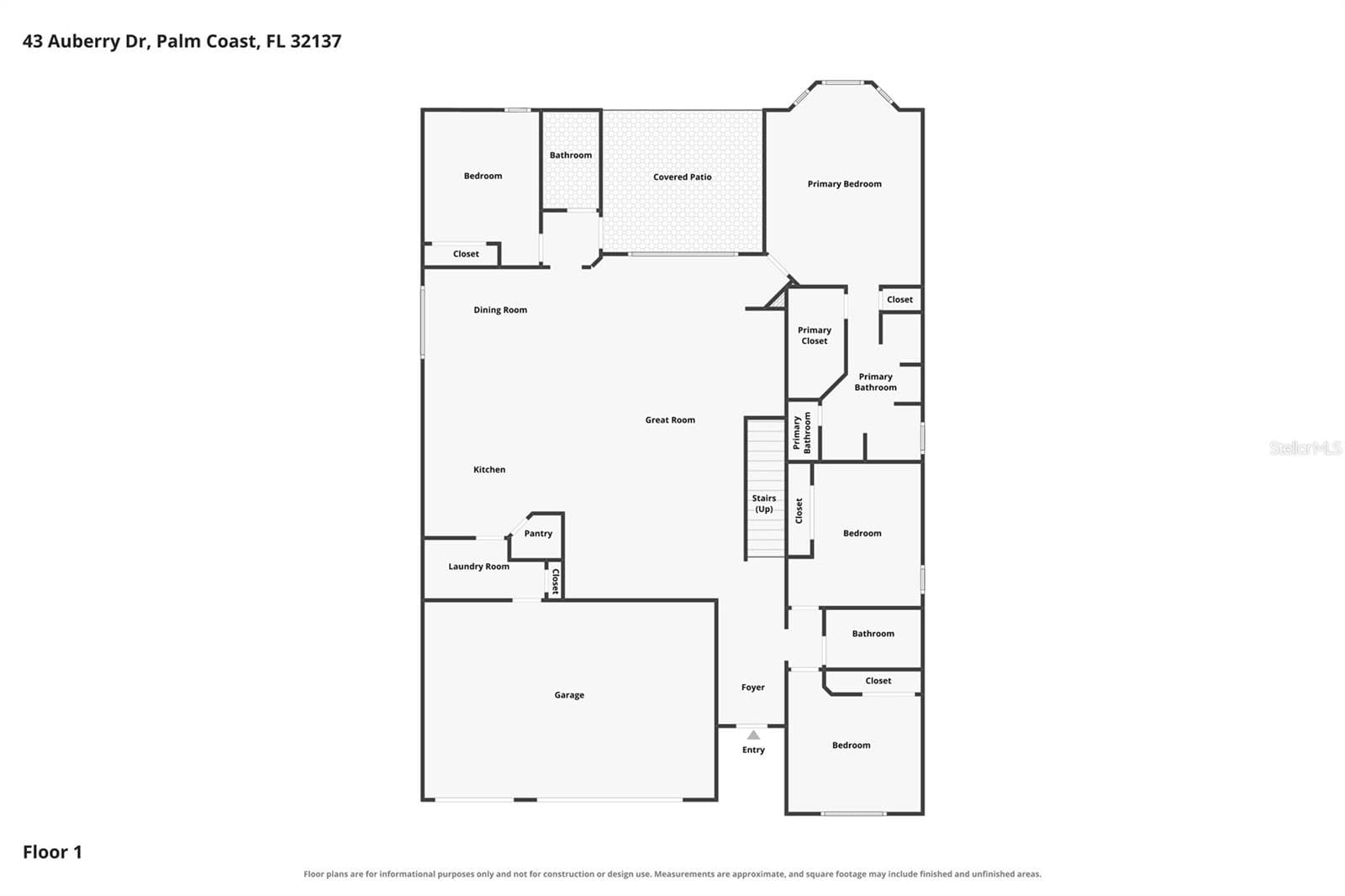 Single Family Residence at 43 AUBERRY DR, PALM COAST, photo 67 of 68