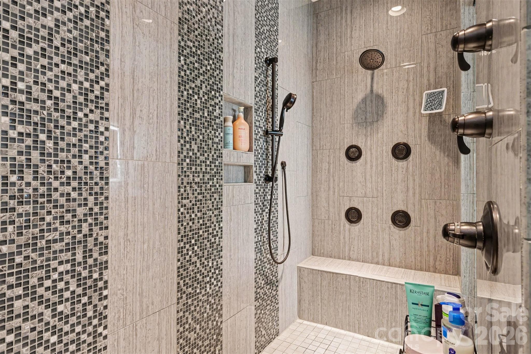 Spa level Primary Shower - 726 Kathy Dianne Drive, Fort Mill