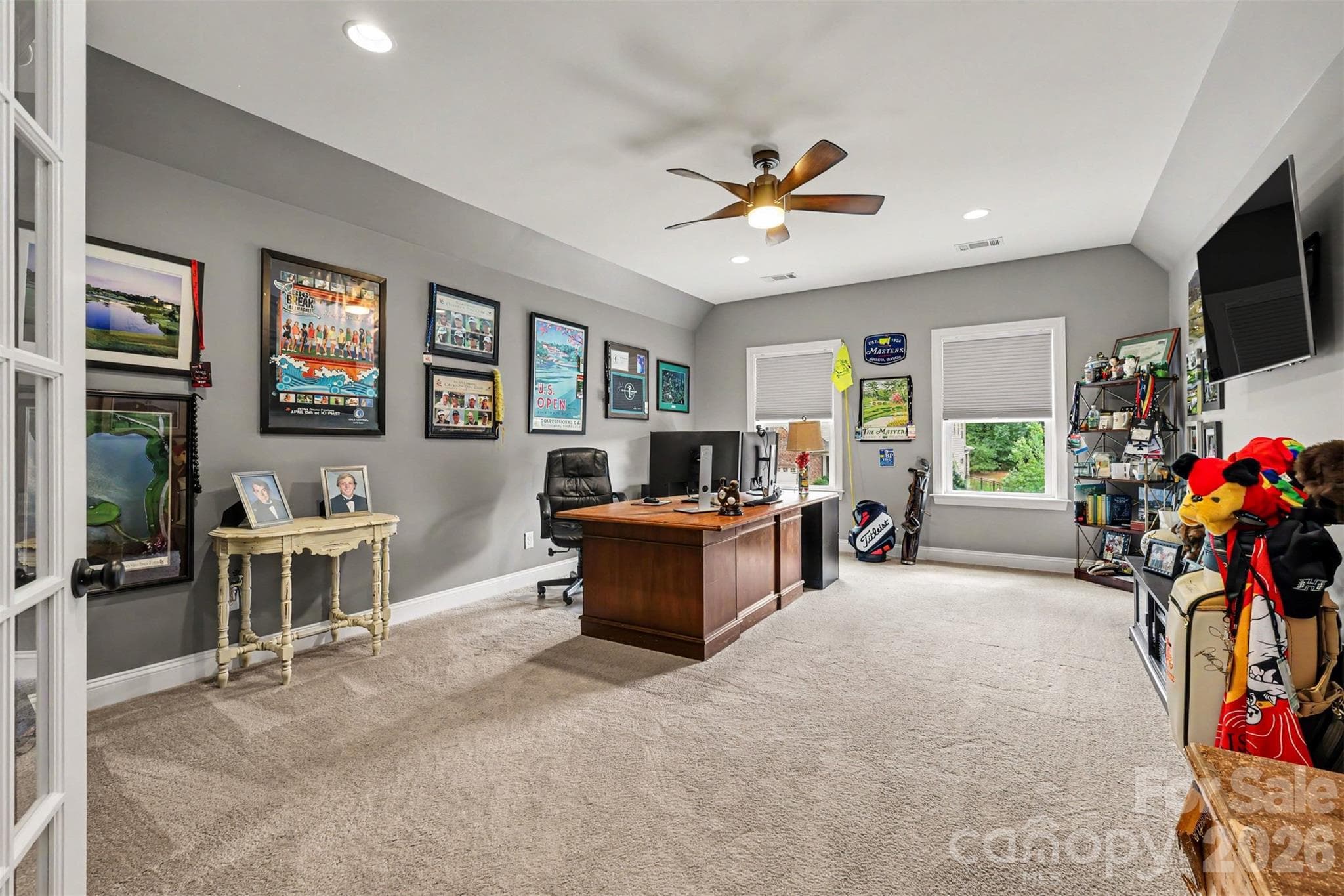 Oversized bonus space with French doors for added privacy - 726 Kathy Dianne Drive, Fort Mill