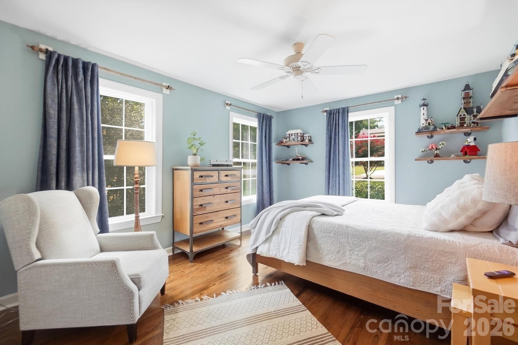 Bedroom 2 with separate entrance - 4315 Emory Lane, Charlotte