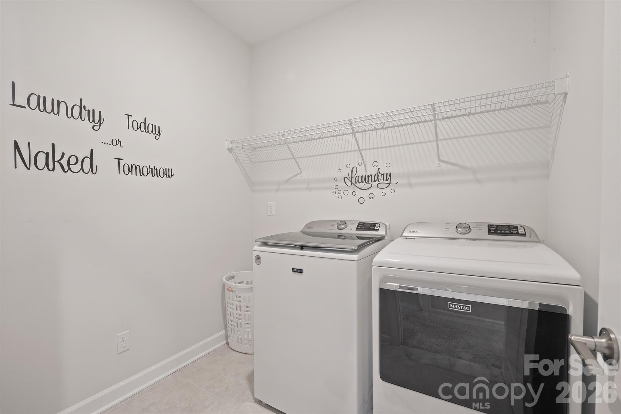 Laundry Room - 197 Winding Cedar Drive, Statesville