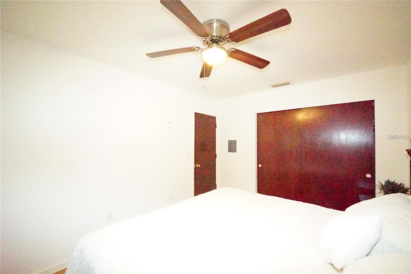 Bedroom freshly painted - 5810 21ST ST N #15, ST PETERSBURG