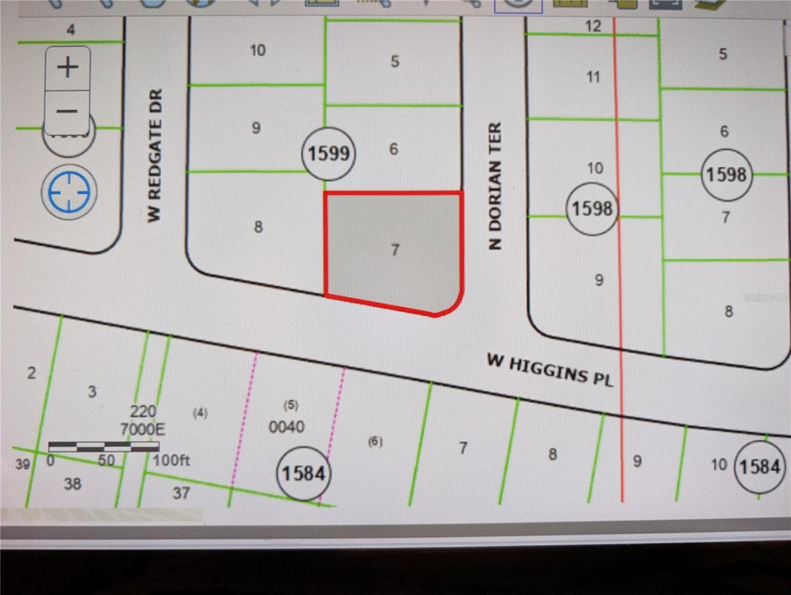 Land at 6443 N DORIAN TER, DUNNELLON, photo 2 of 4
