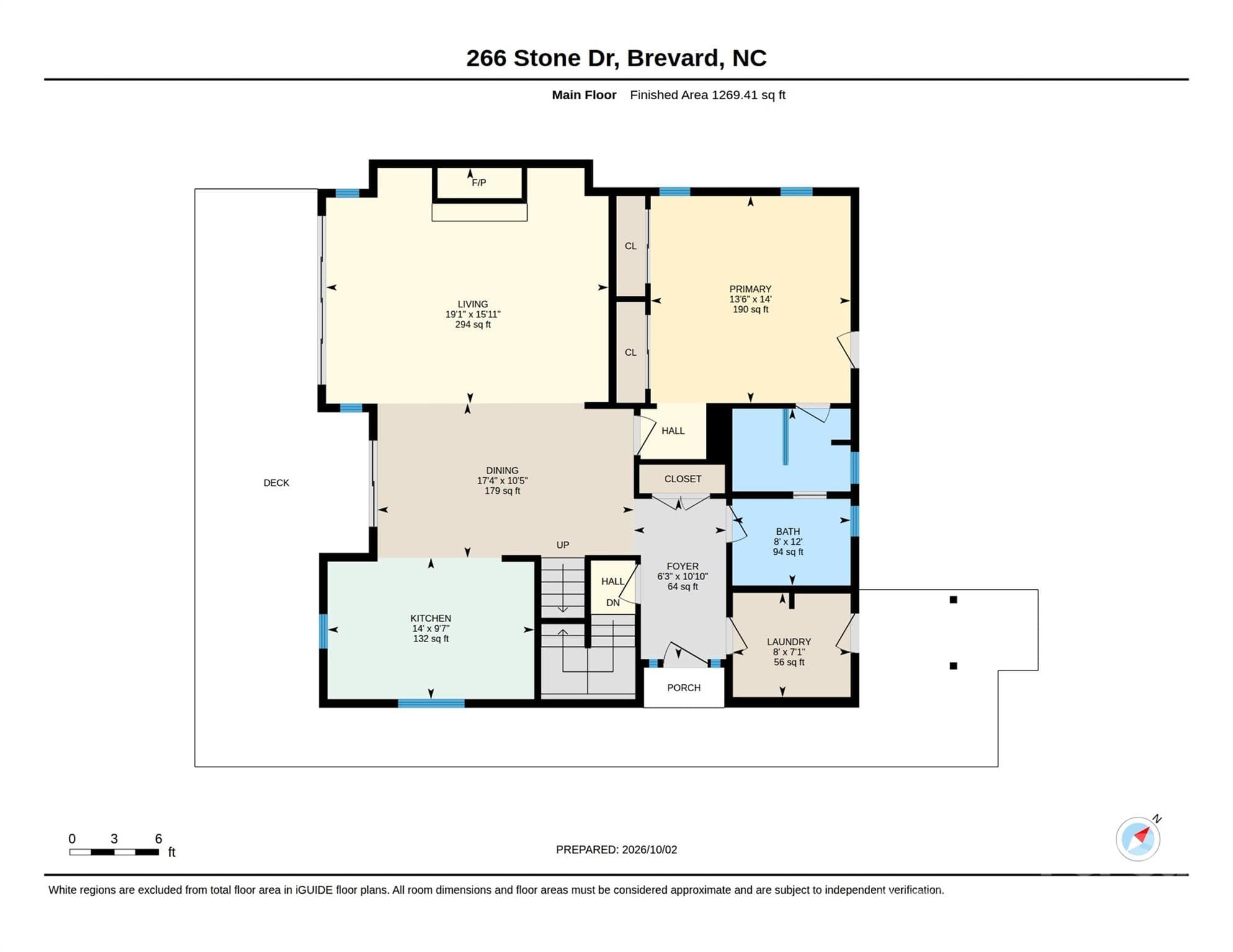 First Floor - 266 Stone Drive, Brevard