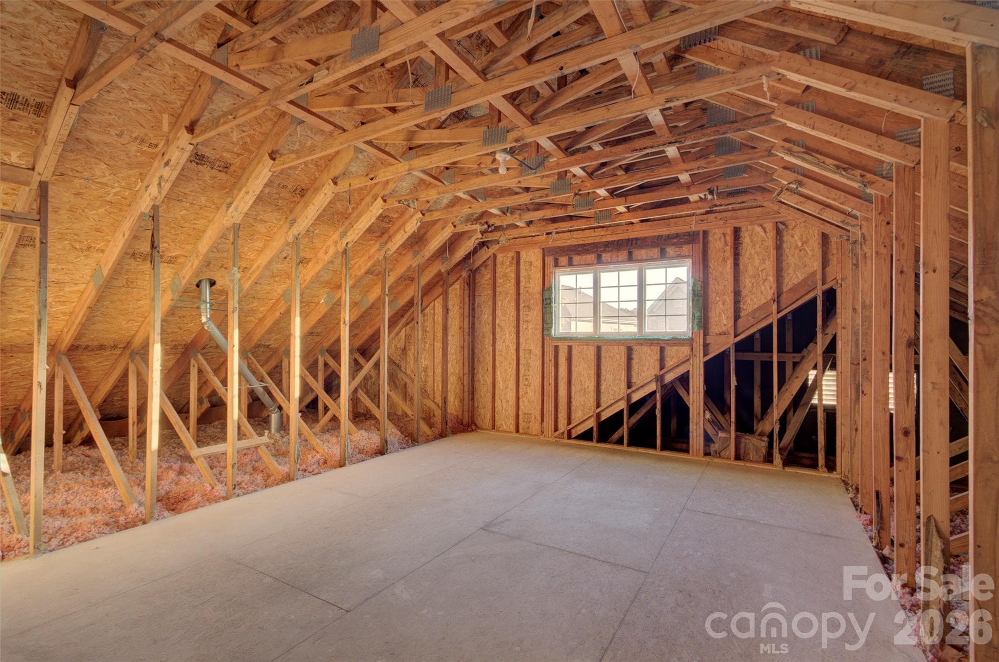 Upstairs unfinished space, potential to add on additional square footage! - 16418 Spruell Street, Huntersville